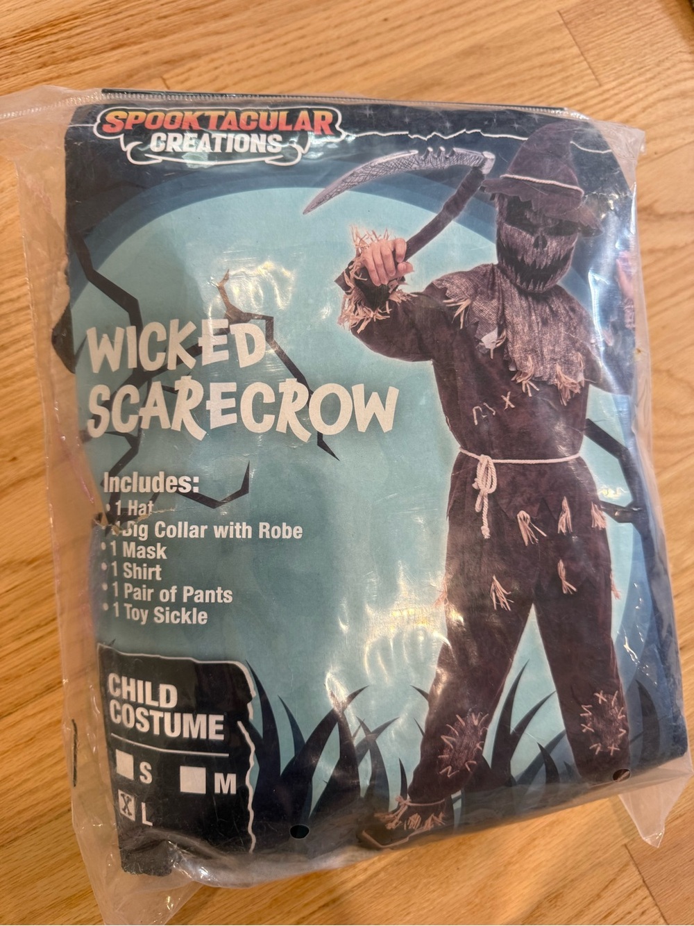Wicked Scarecrow Kids Halloween. Costume
